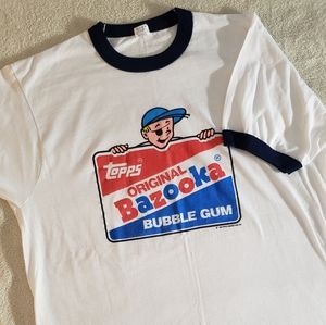Bazooka Bubble Gum Vintage Screen Star Tshirt